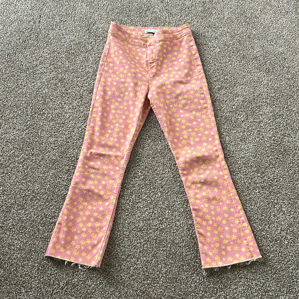 Zara mini flare pants